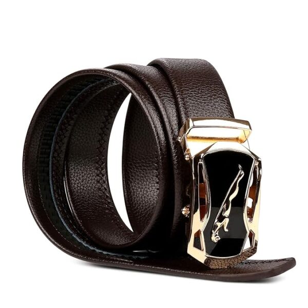 Edifier PU leather, one pack Fashion Waist Strap Belts with Adjustable Buckles for Both Formal and Casual Wear - Belt for Boys and Men, Multicolored Design for Everyday Use